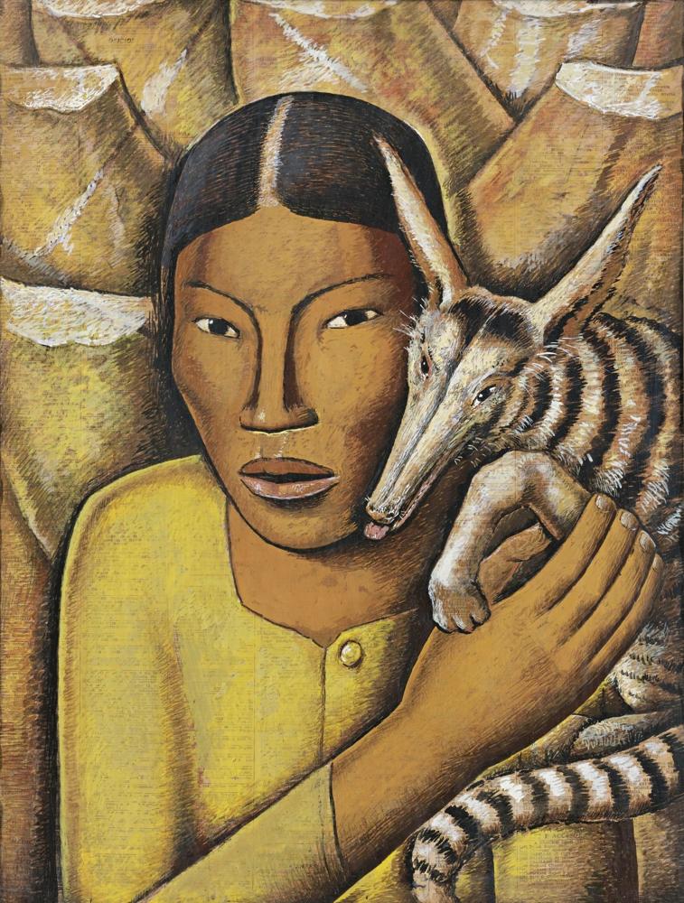 Ramos Marti Nez Alfredo Nin A Con Tejo N canvas print