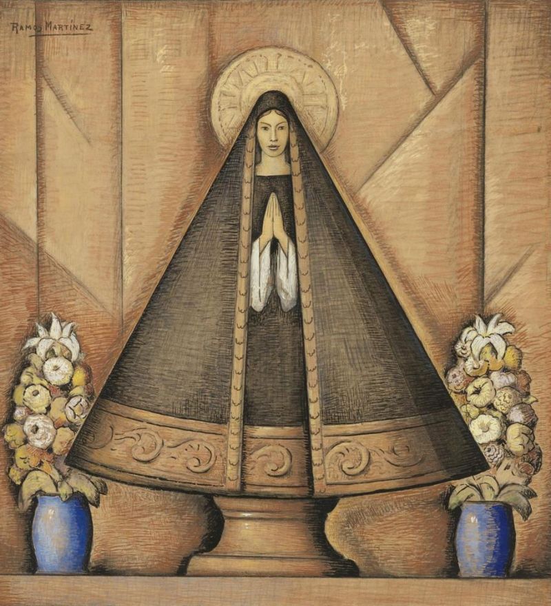 Ramos Marti Nez Alfredo Nuestra Sen Ora De La Soledad canvas print