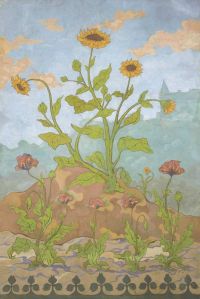 Ranson Paul Sonnenblumen und Mohnblumen 1899