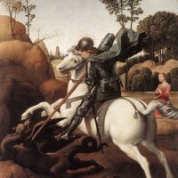 Raphael St George And The Dragon