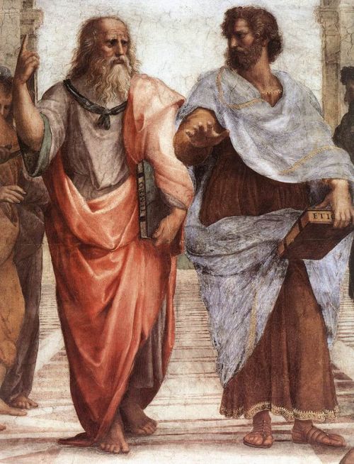 Raphael The School Of Athens - Detail canvas print