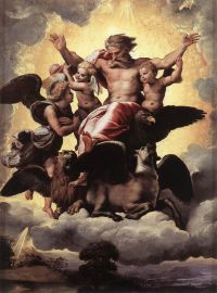 Raphael The Vision Of Ezekiel canvas print