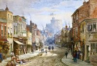 Rayner Louise Ingram A View Of Windsor Castle From Peascod Street canvas print