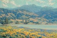 Redmond Granville Lakeside Wildflowers canvas print