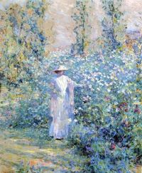 ريد روبرت في كاليفورنيا حديقة الزهور. 1900