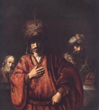 Rembrandt David und Uria