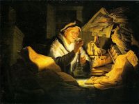 Rembrandt Le Changeur De Monnaie