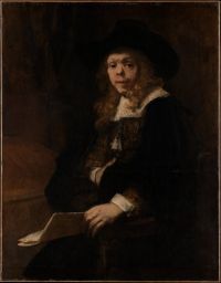 Rembrandt Portrait Of Gerard De Lairesse canvas print
