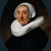 Rembrandt Portrait Of Haesje Van Cleyburgh