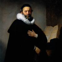 Rembrandt Portrait Of Johannes Wtenbogaert