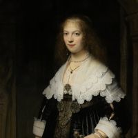 Rembrandt Portrait Of Maria Trip