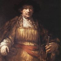 Rembrandt Self Portrait 1658