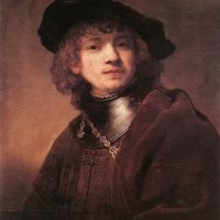 Rembrandt Self Portrait As A Young Man 1634