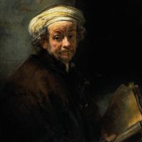 Rembrandt Self Portrait As The Apostle St Paul