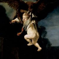 Rembrandt The Abduction Of Ganymede