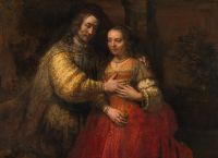 Rembrandt The Jewish Bride canvas print