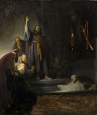 Rembrandt The Raising Of Lazarus canvas print