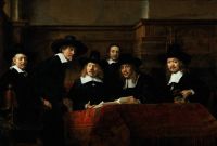 Rembrandt The Sampling Officials canvas print