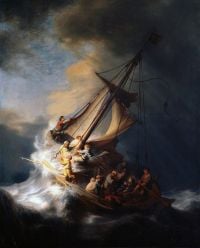 Rembrandt The Storm On The Sea Of Galilee canvas print