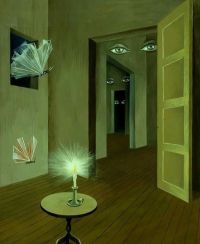 Remedios Varo Insomnia - 1947 canvas print