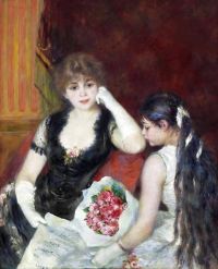 Renoir Pierre Auguste A Box At The Theater canvas print