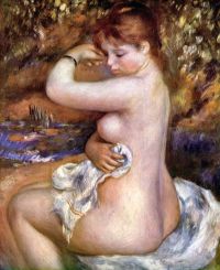 Renoir Pierre Auguste After The Bath 1888