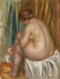 Renoir Pierre Auguste Apres Le Bain canvas print
