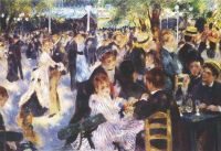 Renoir Pierre Auguste Au Moulin De La Galette 1876 canvas print