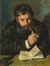 Renoir Pierre Auguste Claude Monet 1872 canvas print