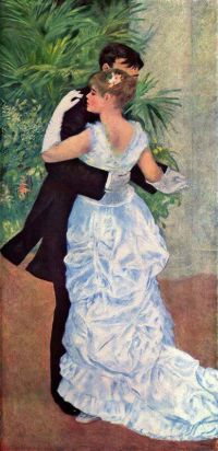Renoir Pierre Auguste Danse A La Ville canvas print