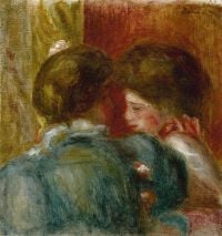 Renoir Pierre Auguste Deux Femmes Ca. 1903