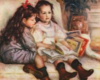 Renoir Pierre Auguste Jean And Genevieve Caillebotte Ca. 1895 canvas print