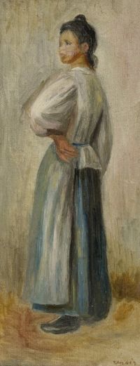 Renoir Pierre Auguste Jeune Paysanne Ca. 1885