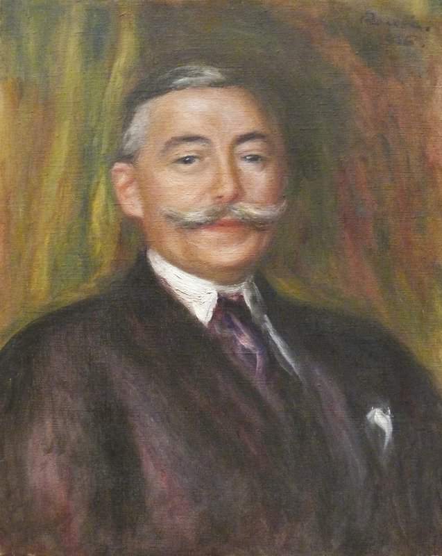 Renoir Pierre Auguste Maurice Gangnat 1916 canvas print
