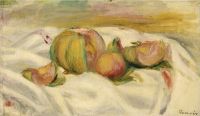 Renoir Pierre Auguste Nature Morte Au Melon canvas print