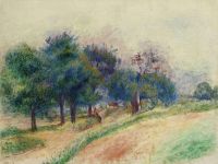 Renoir Pierre Auguste Paysage D Essoyes Ca. 1888
