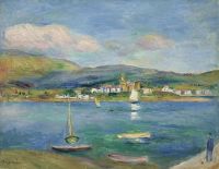 Renoir Pierre Auguste Port De Peche Vue De Fontarabie Depuis Hendaye 1895 1