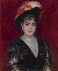 Renoir Pierre Auguste Portrait De Madame Adela Ocampo De Heimendhal 1880 canvas print