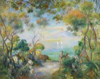 Renoir Pierre Auguste Un Jardin A Sorrente 1881 canvas print