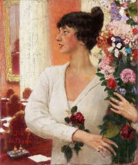 Repin Ilya Efimovich Porträt von Frau Beatrice Levi 1918