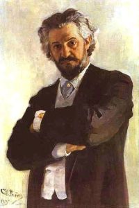 Repin Ilya Efimovich Porträt des Cellospielers Alexander Verzhbilovich