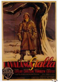 Retiro infierno 1952 Italia póster de película