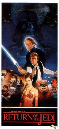 Locandina del film Il ritorno dello Jedi 1983va