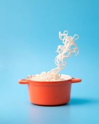 Rice Noodles canvas print