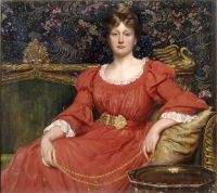 Richmond William Blake Mrs Luke Ionides 1882