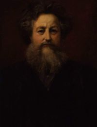 Richmond William Blake Portrait Of William Morris 1889 90 canvas print