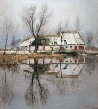 Ring Laurits Andersen A Day In March At The Pond