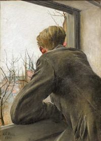 Ring Laurits Andersen Ole Looking Out Of The Window