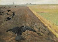 Ring Laurits Andersen Rooks On The Plowed Field