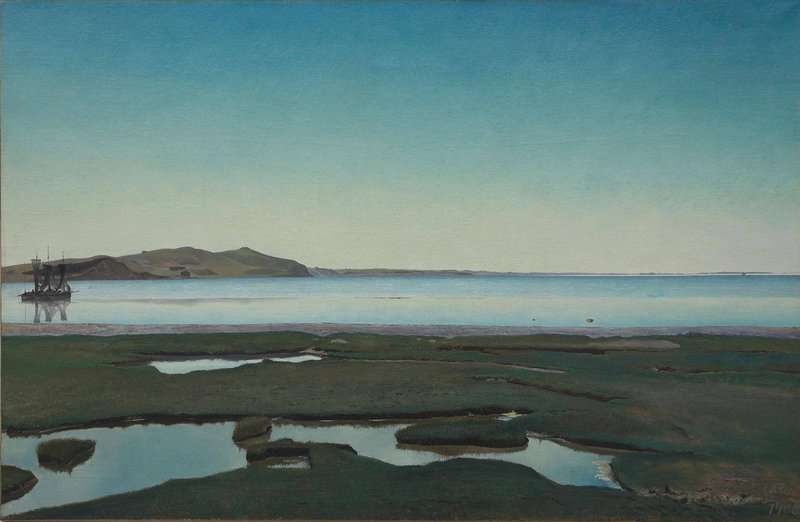 Ring Laurits Andersen Summer Day At Roskilde Fjord canvas print